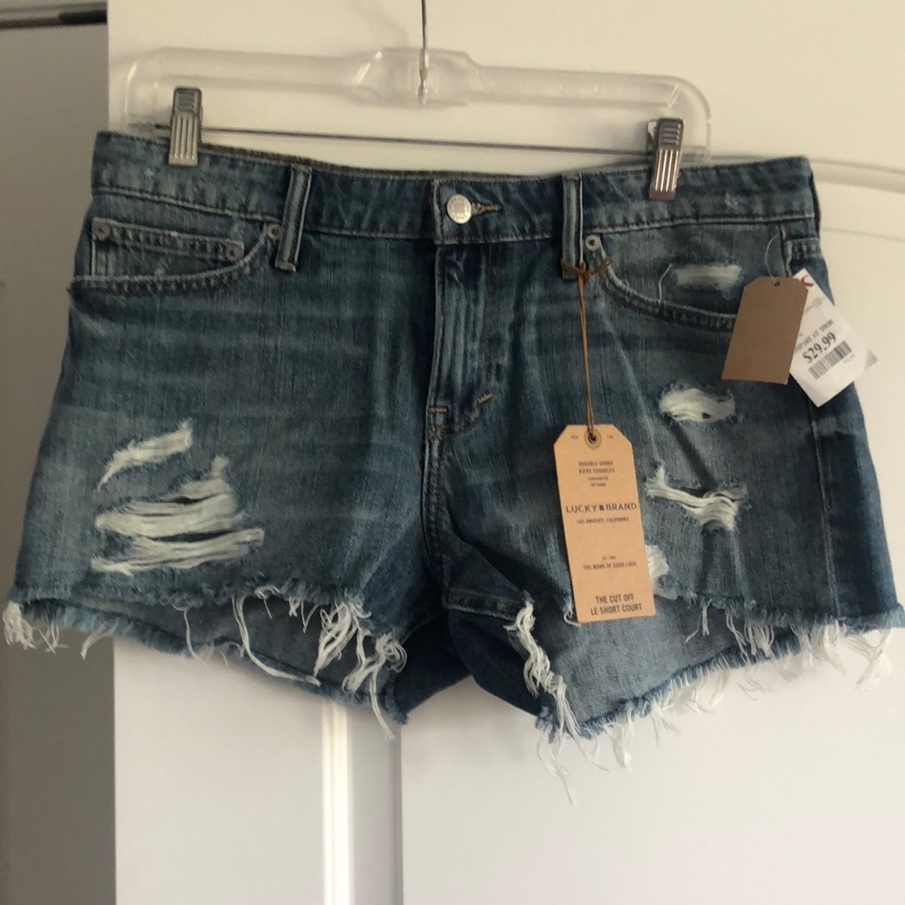 NWT Lucky Brand cut off shorts